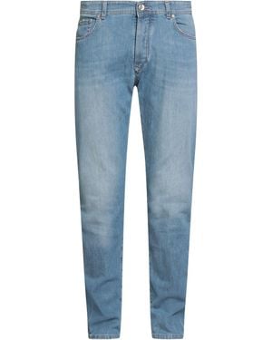 Barba Napoli Jeans Cotton, Elastane - Blue