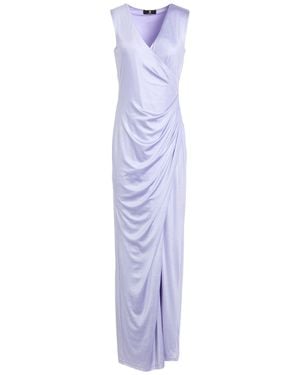 Fracomina Maxi Dress Polyester, Elastane - Purple