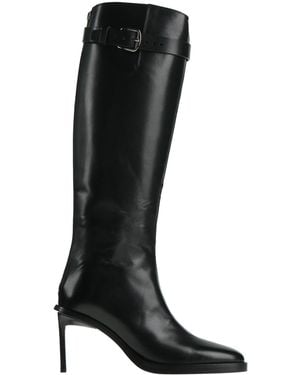 Ann Demeulemeester Boot Leather - Black