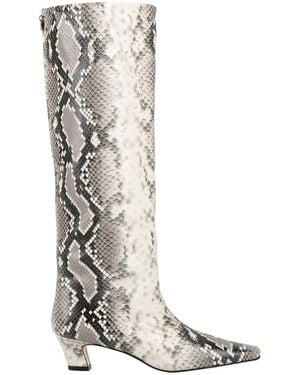 MSGM Boot Leather - White