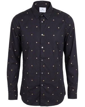 Paul Smith Shirt Cotton - Blue