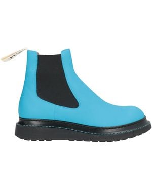 Loewe Ankle Boots Leather - Blue