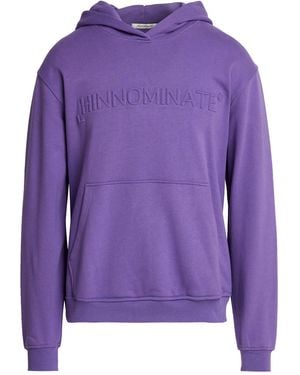 hinnominate Sweatshirt Cotton, Elastane - Purple