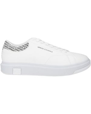 ARMANI EXCHANGE Sneakers Synthetic Material - White