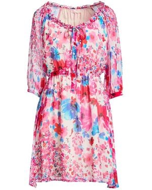 Liu Jo Mini Dress Viscose - Pink