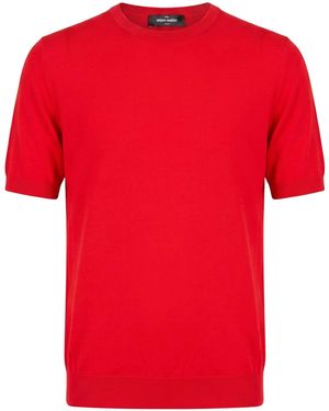 Gran Sasso Jumper Cotton - Red