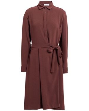 ROSSO35 Midi Dress Triacetate, Polyester - Purple