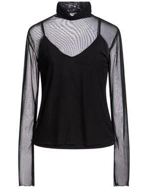 Hanita Top Polyester, Elastane - Black