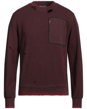 Dolce & Gabbana Sweatshirt Cotton, Polyester - Purple
