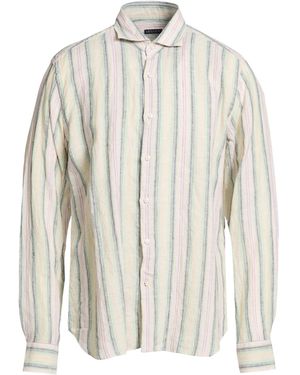 Savile Row Shirt Linen - White