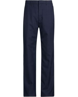 Ami Paris Midnight Trousers Virgin Wool - Blue