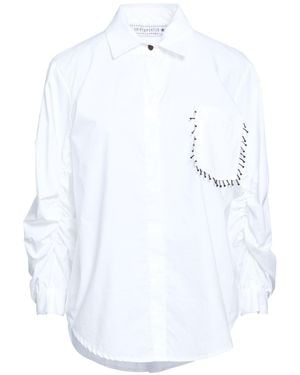 Shirtaporter Shirt Cotton, Elastane - White