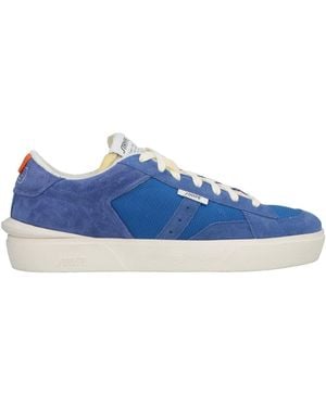 Strype Bright Sneakers Leather, Textile Fibers - Blue