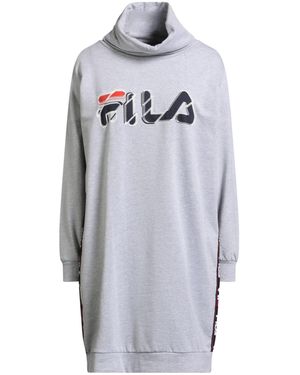 Fila Mini Dress Cotton, Polyester, Elastane - Gray