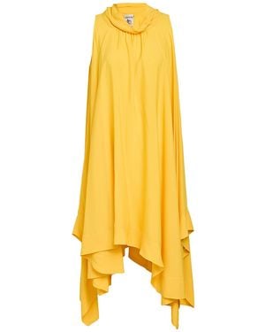 Semicouture Midi Dress - Yellow