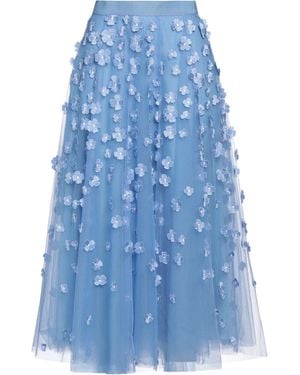 Maison Common Maxi Skirt Polyester - Blue
