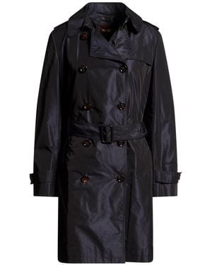Moorer Overcoats & Trench Coats - Black