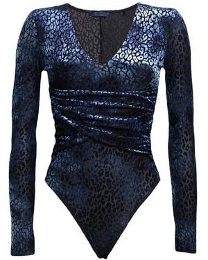 Guess Bodysuit Polyamide, Polyester, Elastane - Blue