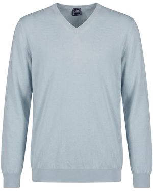 Fedeli Sky Sweater Cashmere - Blue