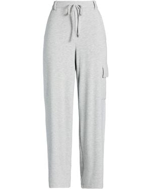 DONNI. Light Trousers Rayon, Polyester, Elastane - Grey