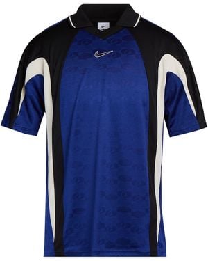 Nike Polo Shirt Polyester, Elastane - Blue