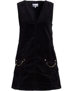 Ganni Mini Dress - Black