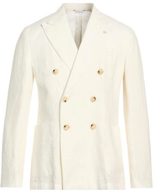 Manuel Ritz Blazer Linen - Natural