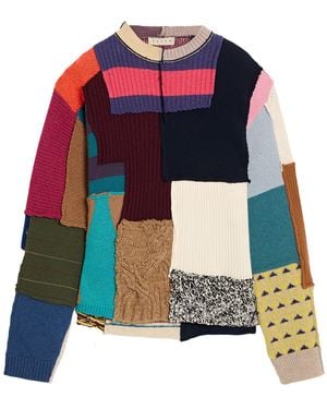 Paura Sweater Acrylic, Wool, Alpaca Wool - Blue