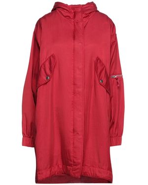 YMC Overcoat & Trench Coat - Red