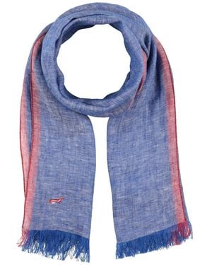 Harmont & Blaine Scarf Linen - Blue