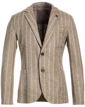 Bob Blazer Acrylic, Virgin Wool, Polyester - Brown