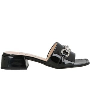 Melluso Sandals Leather - Black