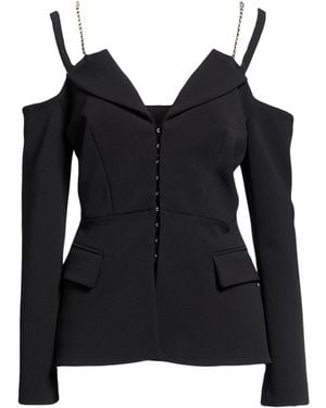 Rebel Queen Jacket Polyester, Elastane - Black