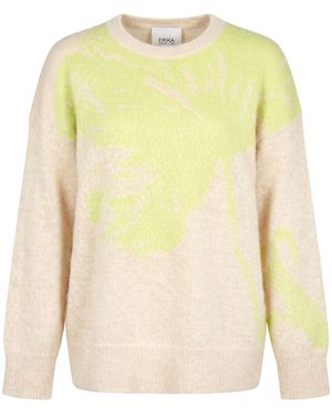 Erika Cavallini Semi Couture Pullover - Amarillo