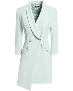 Elisabetta Franchi Light Mini Dress Polyester, Elastane - Blue