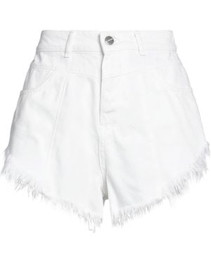 hinnominate Denim Shorts Cotton - White