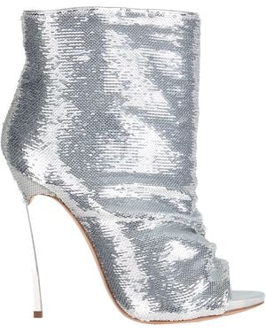 Casadei Ankle Boots Textile Fibers - Black