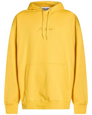 Moschino Sweatshirt Cotton - Yellow