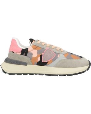 Philippe Model Trainers Leather, Textile Fibres - Pink