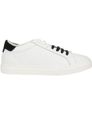 Emporio Armani Trainers Leather - Natural