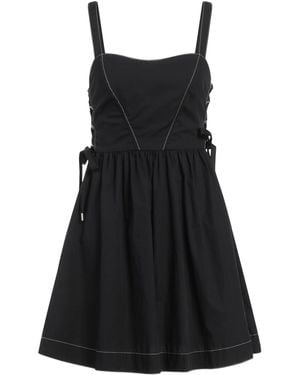 Pinko Mini Dress Cotton, Polyester - Black
