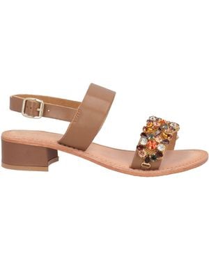 CafeNoir Sandals - Brown