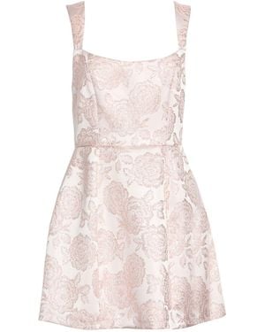 Imperial Mini Dresses - Pink