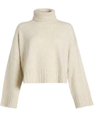 Aniye By Turtleneck Wool, Polyamide - Natural