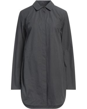 Loulou de Saison Lead Mini Dress Cotton - Gray