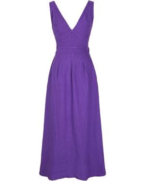 8 by YOOX Midi Dress - Purple
