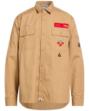 A Bathing Ape Shirts - Natural