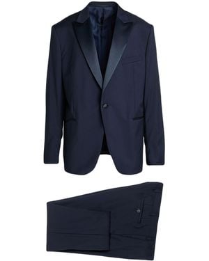 Pal Zileri Suit Wool, Polyester - Blue