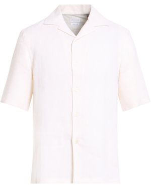 Brunello Cucinelli Shirt Linen - White