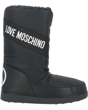 Love Moschino Bota - Negro